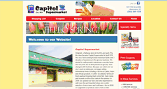 Desktop Screenshot of capitolsupermarket.com